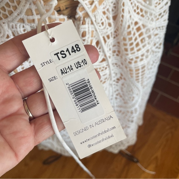 Two Sisters the label Mendoza fairycore wedding dress New XL - Picture 13 of 14